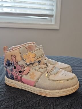 Disney Stitch & Angel Sneakers Size 13 Toddler